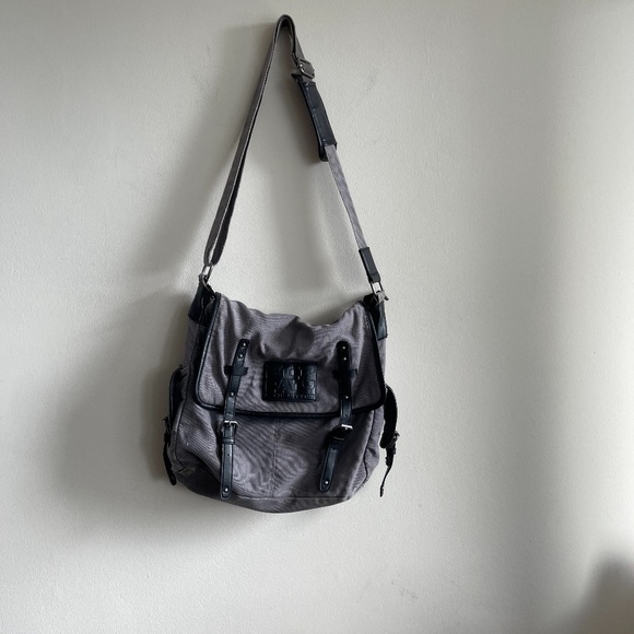 David Bitton Side Satchel / Messanger bag - Picture 2 of 12